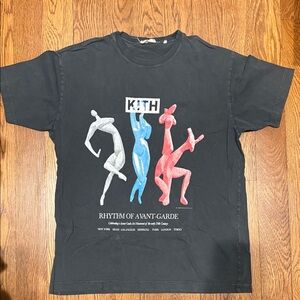 Kith Avant-Garde Graphic Tee in Black